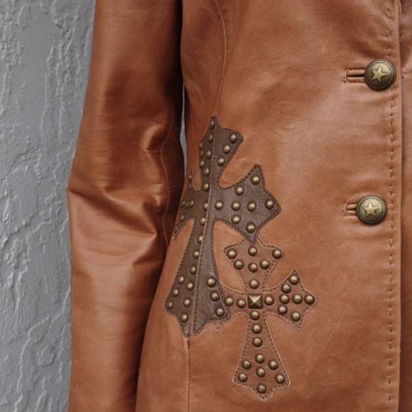 Vintage Studded Leather Jackets
